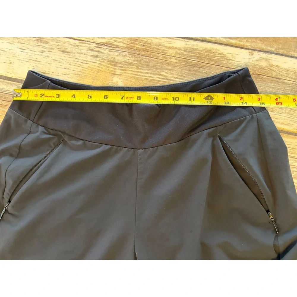 Athleta Women's Size 6 Jogger Pants Black Hiking Travel Sporty Athleisure Ru nng